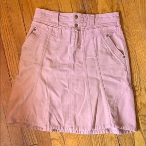 Marc Jacobs Pink Denim Skirt in Size 4